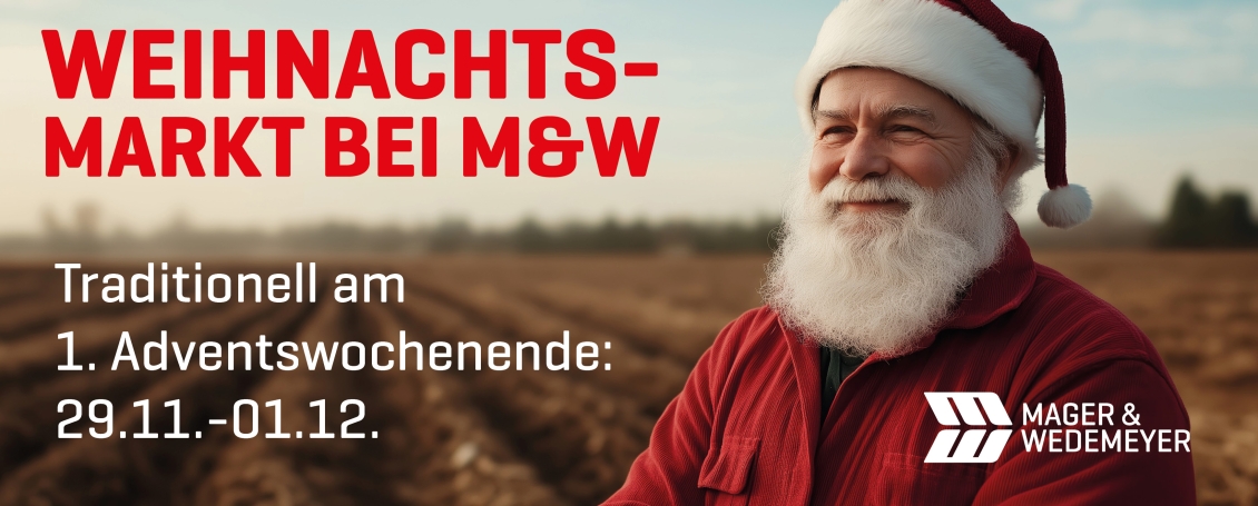 Weihnachten für Profis - Neu- und Gebrauchtmaschinen zum Sparpreis