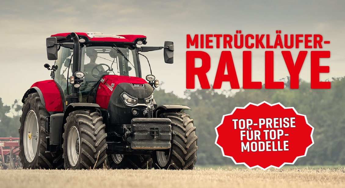 Mietrückläufer-Rallye
